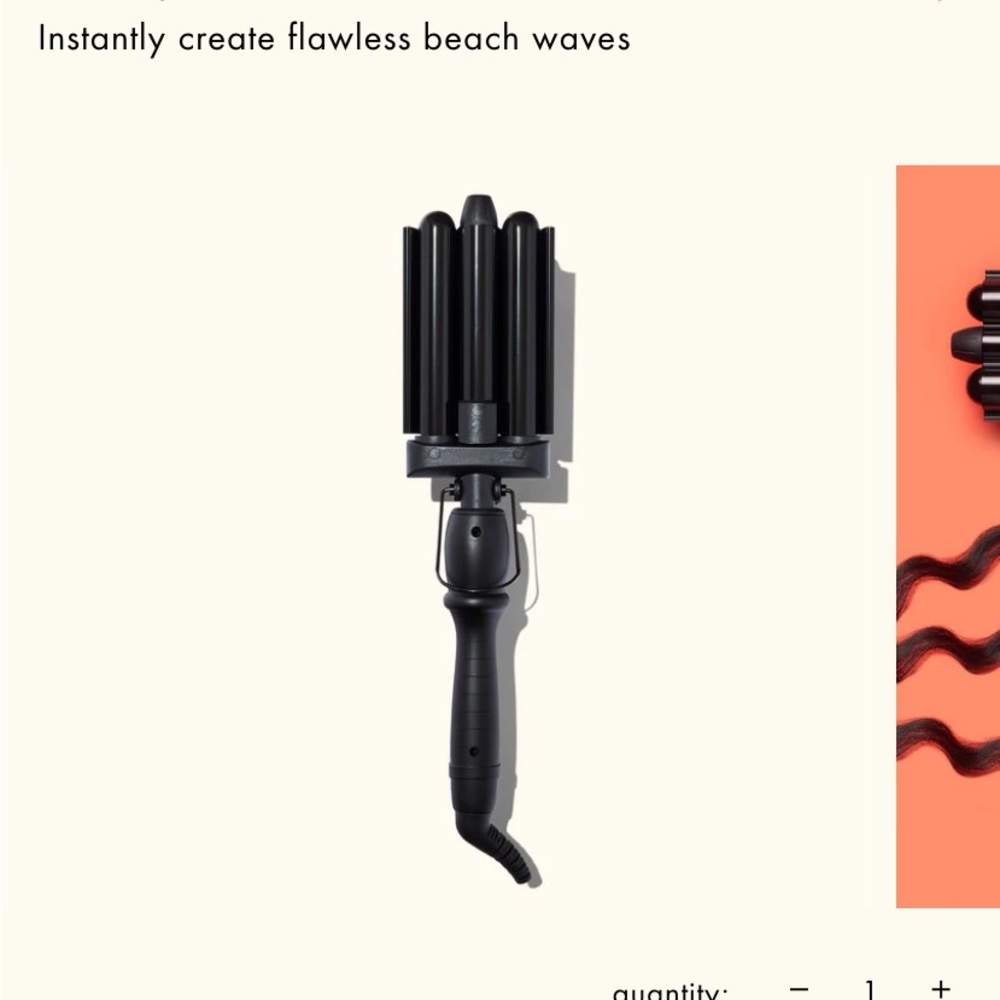 Anika beach waver curling iron